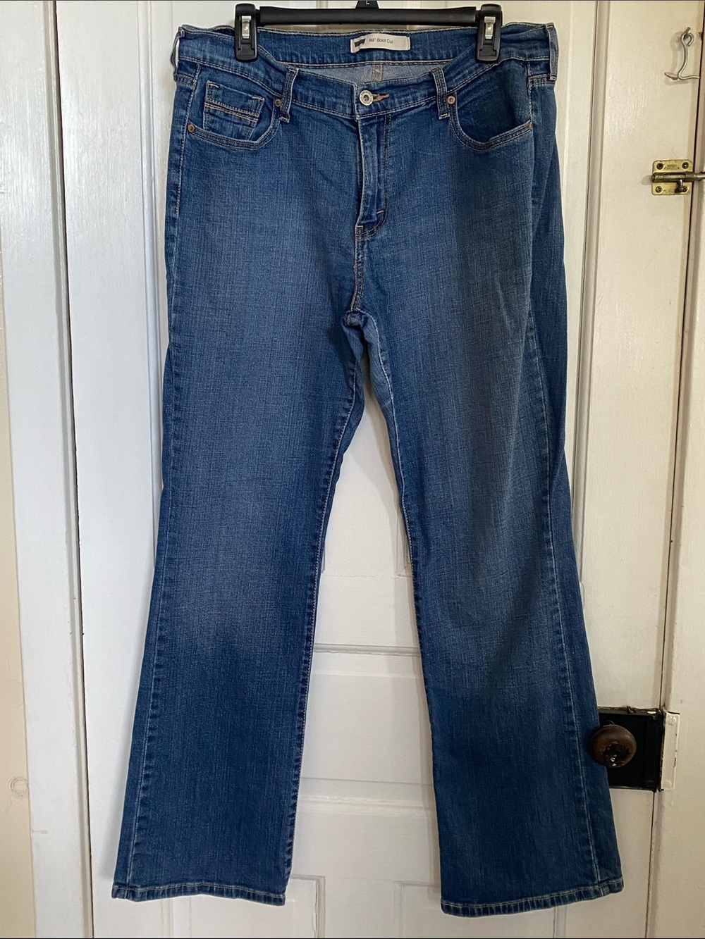 Levi's Women's Medium Blue 515 Bootcut Jeans Size 12 M